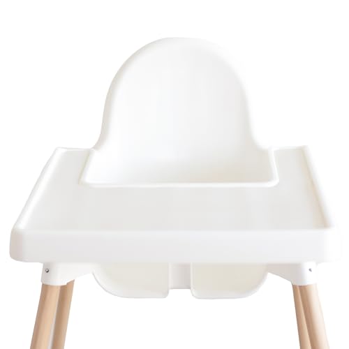 Yeah Baby Goods Placemats Compatible with The IKEA Antilop Highchair (Coconut Cream) - Food-Grade Silicone Highchair Tray Mat – Easy to Clean, High Chair Accessory