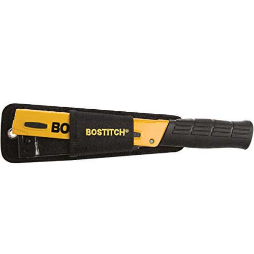 BOSTITCH Hammer Stapler with Vinyl Holster, 1/4-Inch to 3/8-Inch (H30-8D6)