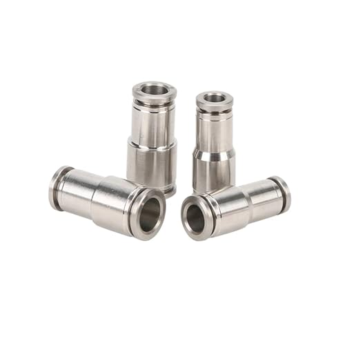 Conector neumático recto PG8-6 anti corrosión para tuberías de diámetro variable 6