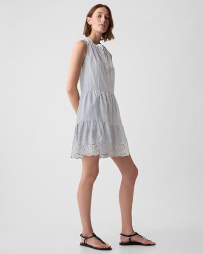 Image of GAP Women Realxed Fit Above The Knee Sleeveless Casual Dress