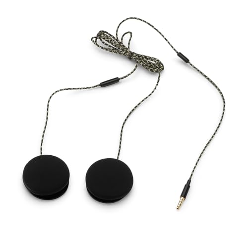 Motorcycle Helmet Headset Motorcycle Headphones, Universal Racing Helmet Speakers for Motorcycle, Wired Sports Headset Helmet Earphone with 3.5mm Male Connector