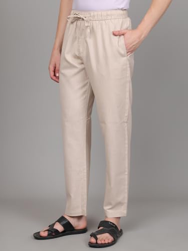 Image of Majestic Man Comfort Fit Solid Cotton Blend Casual Style Lounge Pyjama with 3 Pockets & Zip Closure
