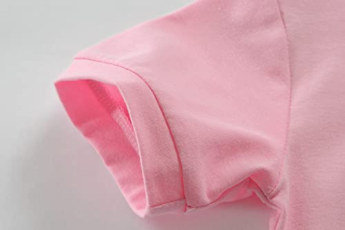 Little Hand Toddler Baby Girls Pajamas Kids Short Sets Cotton Pjs Sleepwear Summer Clothes 2-7 Years4