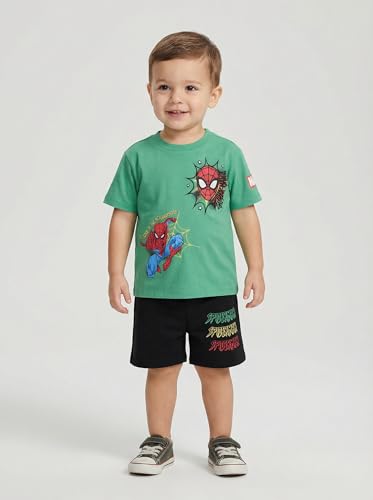 Image of Marvel Boys' T-shirt and Shorts Set