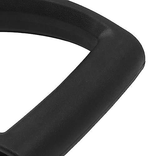 Ersatz Schneeschaufel D Griff, 32mm Innendurchmesser Kunststoff Spaten Schaufel Griff Handschutz Griff für Graben, Rechenwerkzeug(Schwarz)