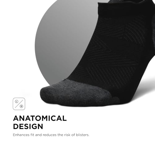 Image of Feetures Elite Max Cushion No Show Tab - Running Socks for Men & Women, Athletic Compression Socks, Moisture Wicking