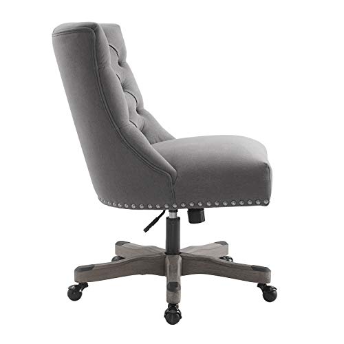 Linon Home Décor Honor Light Gray Office Chair, Grey #TOP5