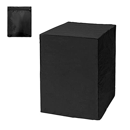 Tomshin Capa para cadeira de pátio à prova d'água, capa oxford empilhável para bancos de bar ao ar