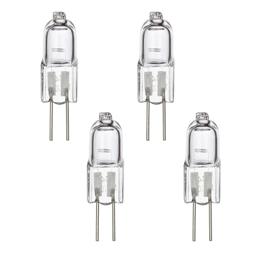 Xujuika Lampada Alogena G4 Lampadina Da Forno, Lampadina Alogena G4, 20 W, 12 V, Lampadina Di Ricambio Per Lampada Alogena Per Forno E Microonde, Tollerante Al Calore Di 500 ° C, NM74UULG11C5QB402M3B