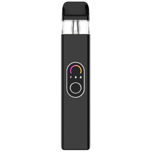 Vaporesso XROS 4 Kit | Original Vaporesso XROS 4 Kit Pod Vape Built in 1000mAh Battery With 3ml Xros Cartridge (0.4Ω/0.6Ω/0.8Ω/1.0Ω/1.2Ω) MTL & RDL vaping Vaporizer No Nicotine (Negro)