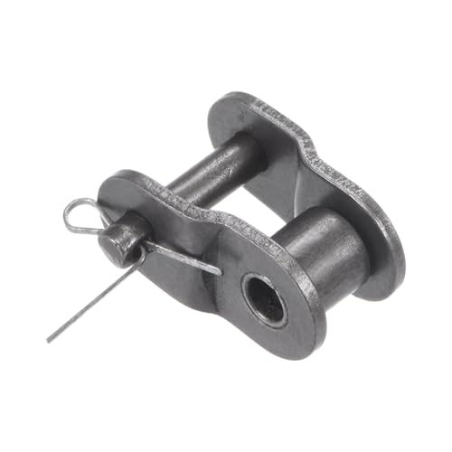 sourcing map 6Stk. #40 Verbinder versetzt Halbgliederrolle 1/2 Kettenendverbinder 08A-Kette