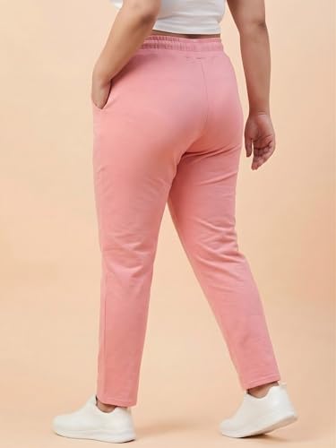 Image of BLINKIN Ankle Length Plus Size Cotton Track Pant for Woman | Ultimate Summer Lowers & Pajama for Women Pack of 2 (combo-plus-86)
