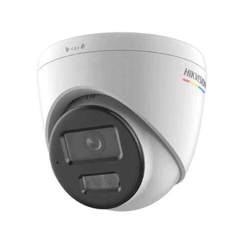 Hikvision Caméra de Sécurité IP Value Turret ColorVu PoE 6MP 2,8mm Extérieur IP67 - DS-2CD1367G2H-LIU(2.8mm)