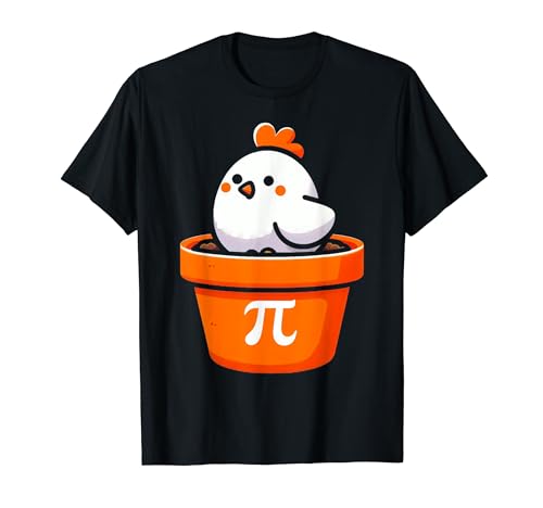 Funny Chicken Pot Pie Shirt for Men Maglietta