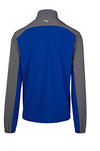 Mizuno Youth Comp Long Sleeve Batting Jacket, Royal-Shade, X-Large2