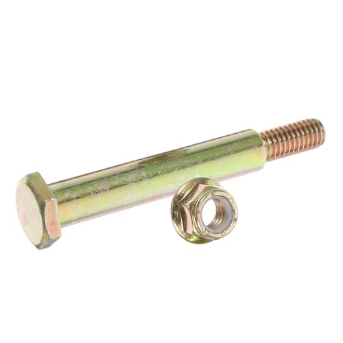 Milisten Boulons de Roue Arrière Universels en Acier pour Tondeuse à Gazon 193406 Kit Complet Vis de Fixation pour Réparation de Tondeuse