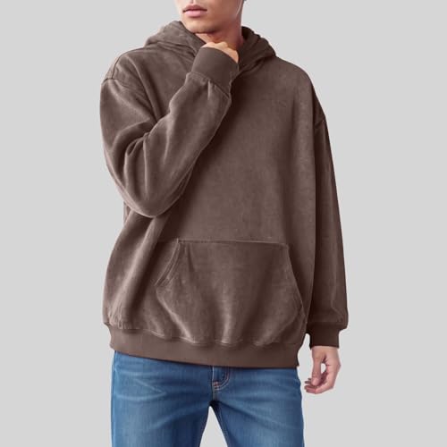 Oversized Hoodie Sweatshirts for Men Women Couples Heavyweight Sweaters Pullover Vintage Acid Wash Hoodies Streetwear2