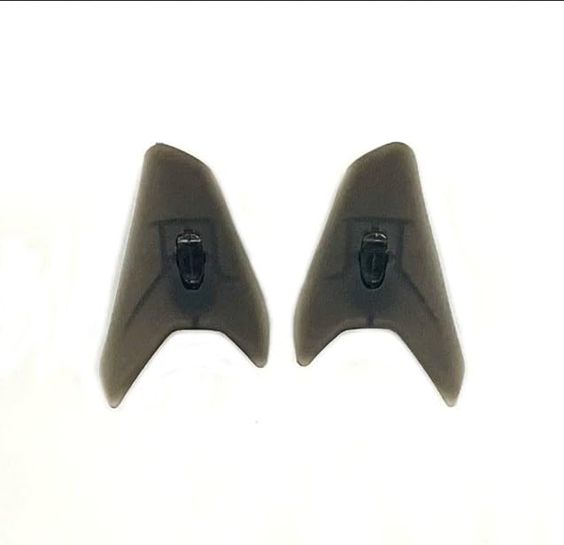 Motorcycle Helmet Air Vent Air Vent Cover Front Vents Street Accessories Fit for ARAI Astro IQ Astro-IQ Helmet Spoiler Wing Replacement Accessories (Frosted Tea)