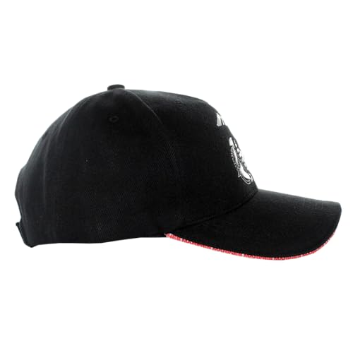 Gorra Militar U.S. Marines Negra con Águila Ajustable miniatura 3