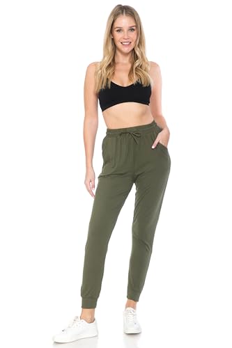 Image of Leggings Depot Premium Jogger Women's Popular Print High Waist Track Pants(S-XL)