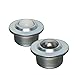 CY-15H Carbon Steel Ball Transfer Unit, 5/8 Inch Flange Mounted Conveyor Roller Bearing, 15.8mm Industrial Wheel, 5 Pack