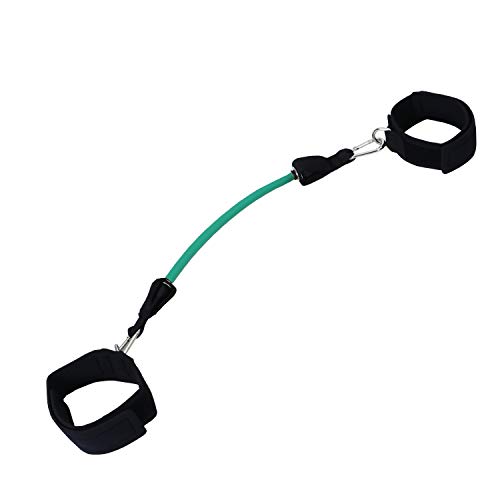 Fitsy ® Rubber Leg Strength Resistance Band (Green, 15 lb)