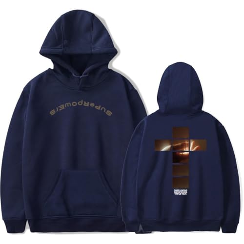 YUDI Daniel Caesar Tour Cross Hooded Sweatshirt Street Men's and Women's Winter Hooded Sweatshirt