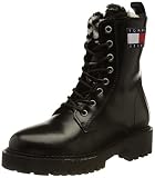 botas Chelsea Tommy Jeans Kris 4a3w, Botas Cortas al Tobillo Mujer, Black, 39 EU