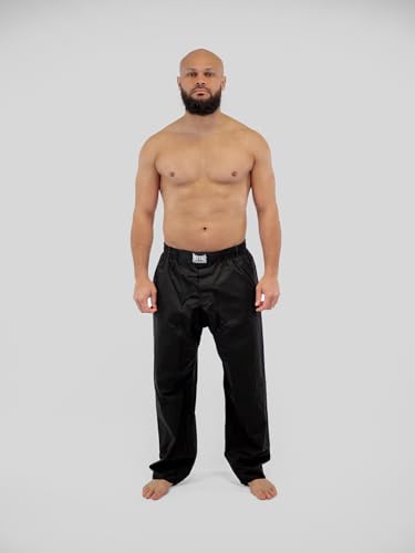 Pantalon Kickboxing Metal Boxe Prima Noir 120cm vêtement boxe enfant