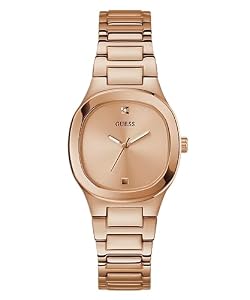 Guess Women's Rose Gold Tone Watch