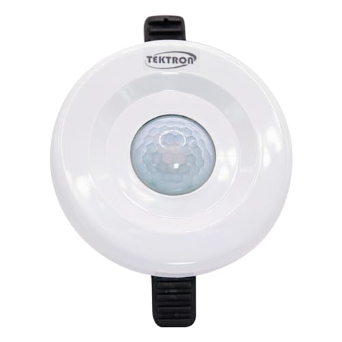 Sensor de Movimento Tektron STI-550 – Para Gesso ou Drywall, Infravermelho Com Fotocélula, Bivolt pa