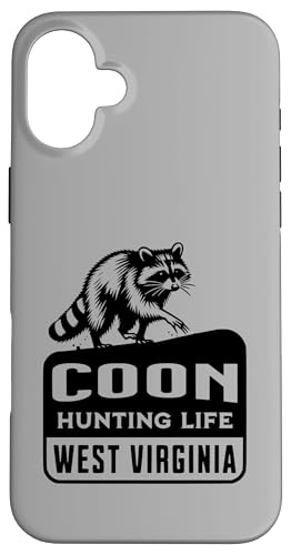 COON HUNTING LIFE �E�F�X�g�o�[�W�j�A - �y�����A���C�O�}��� �X�}�z�P�[�X iPhone 16 Plus �p