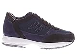  Hogan Interactive H Flock da Uomo Uomo Blu/Nero 6 Taglia Europea : 39.5