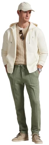 Image of POLO RALPH LAUREN mens Double-knit Full Zip Hoodie