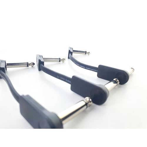 CORDIAL - ECL EI0.45RR -Kabel patch flach Gitarre jack abgewinkelt 45 cm