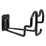 Godneei Schwerlast Schlauchhalter Wand, Dicker Stahl Gartenschlauch Halterung, Rostfrei Gartenschlauch Aufhängung, Schlauchaufhängung Maximale Dicke 10,9 mm, für Schläuche, Leitern, Fahrräder