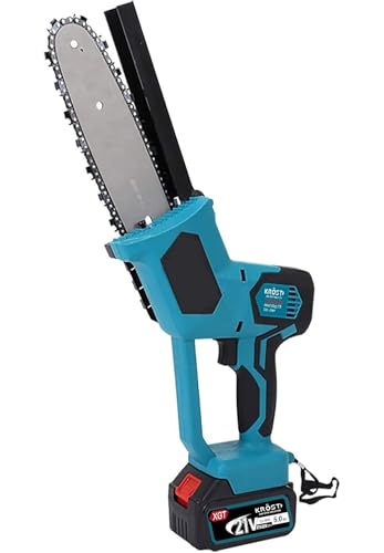 Image of KROST PRO Series Multi-Use Combo Kit, Cordless Impact Drill, Angle Grinder, Impact Wrench,Rotary Hammer,Chainsaw,Pruning Shear, Brushless Motor with 2 pcs Batteries and Fast Charger