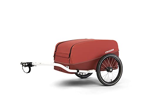 Croozer Unisex – Erwachsene Cargo Kalle Lava RED Fahrradanhänger, Blu, Einheitsgröße für alle