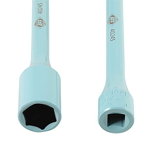 Image of AFF Torque Limiting Socket, 1 /2 inch Drive, 140 ft /lb, 22mm-7 /8 inch, Turquoise, 40245