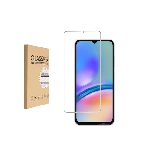 Shunwige Tempered Glass Screen Protector Designed for Samsung Galaxy A05S, Smartphone Tempered Film, HD,9H Hardness, Anti-scratch, Touch Sensitive, Drop-protection