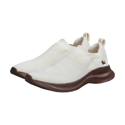Image of Neeman's Unisex Cloud Flex Slip-On Sneakers | Lightweight Breathable Knit Shoes with Cushioned EVA Sole for Daily Walking & All-Day Comfort