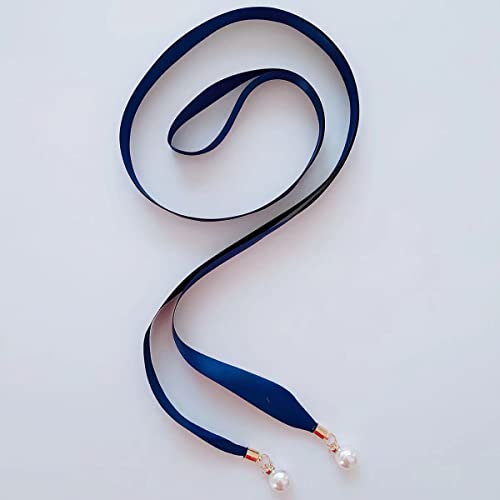 Bridal Sash Simple Classic Silk Ribbon Sashes with Pearls for Dress Formal Wedding3