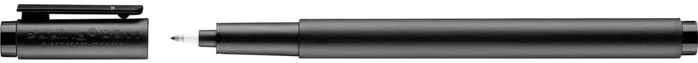 edding 8011 cleanroom marker - black - fine round nib 0.6 mm - for writing on cleanroom paper, foils, laminated paper - low-dust product without label