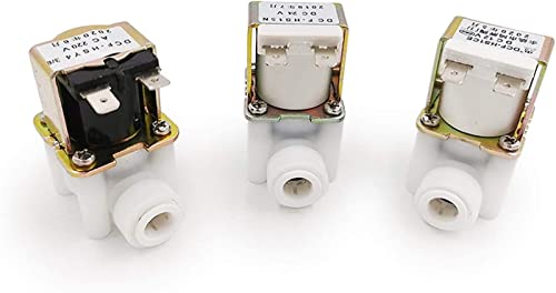 Électrovanne 3/8 pouce 12V pour tuyau de système d'osmose inverse