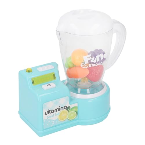 Accesorios de Juguetes de Licuadora Simulación de Niños Simulación Educativa Que Hacen un Juguete Interactivo de Batido para Niñas y Niños ABS ABS (Verde)
