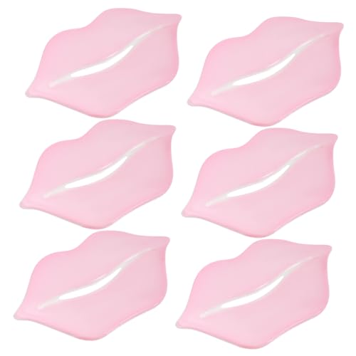 Happyyami 20Piezas Máscaras Exfoliantes para Cuidado Hidratante Antienvejecimiento y Reducción de Arrugas para Color Labial Ligeros Cosmético Seguro