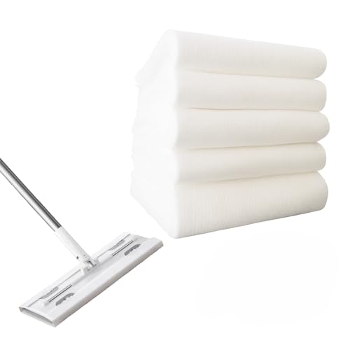 BESCH – Gamuza Atrapa Polvo Desechable para Mopa XXL – 36x75cm, 60pcs – Paños de Limpieza de Suelos – Rápido, Eficaz e Higiénico – Ideal para Hogares con Mascotas y Uso Diario