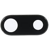  EVM Lente de Cristal de la cámara Trasera de Repuesto Compatible para iPhone 7 Plus / 8 Plus con Adhesivo de Repuesto para Lentes