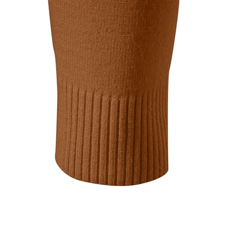 Men's Turtleneck Ribbed Sweater Slim Fit Lightweight Twisted Knitted Muscle Tops Winter Warm Soft Pullover Knitwear4