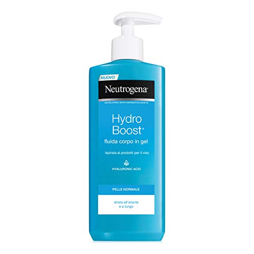 Neutrogena Hydro Boost, Crema Gel Idratante Corpo, Con Acido Ialuronico, 400 Ml